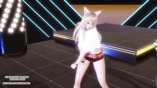 [MMD] GIRL CRUSH - Oppa, Do you Trust Me Sexy Kpop Dance Ahri Seraphine 4K Leauge Of Legends Hentai
