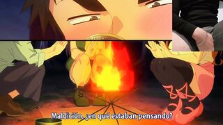 Me Follo a unas colegialas mientras acampo Ep 1