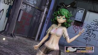 mmd r18 Bunny Style Tatsumaki Full sex dance 3d hentai fuck public milf cum swallow princess