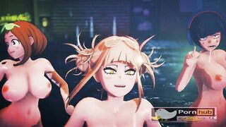 mmd r18 Gee Girls Generation Toga Uraraka Kyoka 3d hentai sex dance