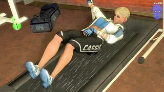 Robot at the Gym By BlueSKull29 (Reupload)