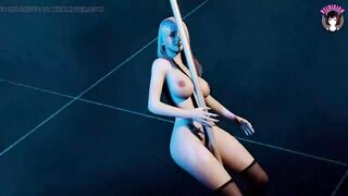Sexy Dance From Korean Beauty (3D HENTAI)