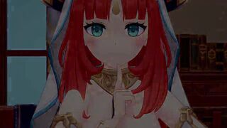 Genshin Impact:【MMD】EVERGLOW - Adios (Nilou, Ayaka, Barbara)