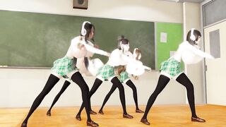 【Girls' Dancer】気まぐれメルシィ - Miyako/Misaki/Tarudo/Nashi/Rina