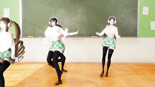 【Girls' Dancer】気まぐれメルシィ - Miyako/Misaki/Tarudo/Nashi/Rina