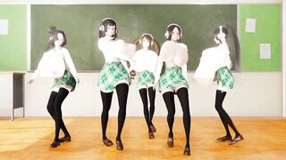 【Girls' Dancer】気まぐれメルシィ - Miyako/Misaki/Tarudo/Nashi/Rina