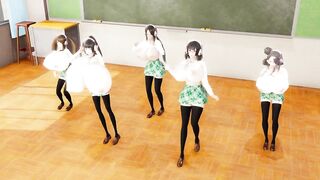 【Girls' Dancer】気まぐれメルシィ - Miyako/Misaki/Tarudo/Nashi/Rina
