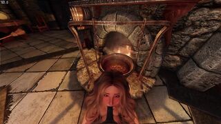 Arch-Mage Teaches me How to Cook and then Cums in My Face