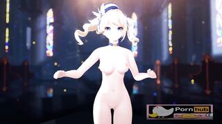 mmd r18 Catch Da Wave Barbara sexy milf ahegao public cum swallow 3d hentai
