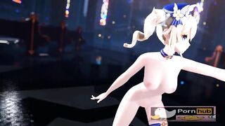 mmd r18 Catch Da Wave Barbara sexy milf ahegao public cum swallow 3d hentai