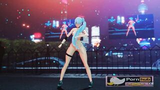 mmd r18 HIGHER Weiss Schnee sexy bitch 3d hentai