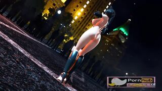 sexy milf erotic Pink Cat Blake RWBY mmd r18 3d hentai