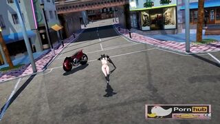 sexy milf erotic Pink Cat Blake RWBY mmd r18 3d hentai