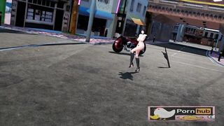 sexy milf erotic Pink Cat Blake RWBY mmd r18 3d hentai