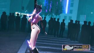 mmd r18 Toxic Blake RWbY sexy princess dance erotic for king goblin 3d hentai