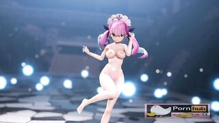 mmd r18 Sea Breeze Minato Aqua sexy bitch hero knight 3d hentai sexy