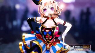 mmd r18 Sex Dance Kimagure Mercy Polka public show for sexy erotic 3d hentai