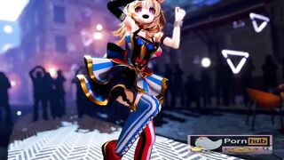 mmd r18 Sex Dance Kimagure Mercy Polka public show for sexy erotic 3d hentai