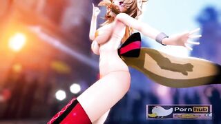 mmd r18 Sex Dance Kimagure Mercy Polka public show for sexy erotic 3d hentai