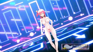 mmd r18 Gimme x Gimme Sakura Miko sexy eGirl public Princess cum show 3d hentai
