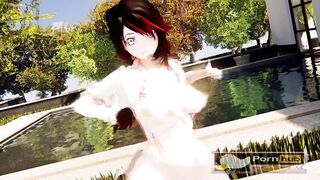 mmd r18 Follow The Leader Rubie RWbY 3d hentai