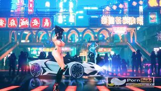 mmd r18 IU LILAC Blake RWBY sexy milf queen want anal fuck 3d hentai school