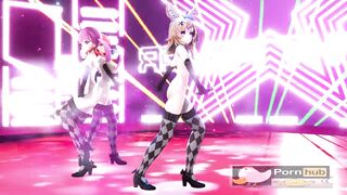 mmd r18 Spring of life azur lane sex edition Hololive girls bunny suit public cum milf 3d hentai