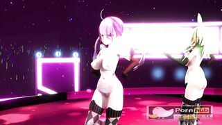 mmd r18 Spring of life azur lane sex edition Hololive girls bunny suit public cum milf 3d hentai
