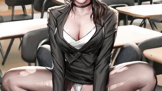 【Wish Paradise High】sex with beautiful Asian girl Hina gameplay
