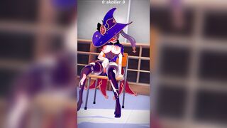 Genshin Impact - MONA she masturbates