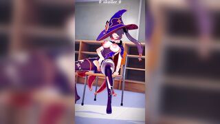 Genshin Impact - MONA she masturbates