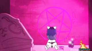 Summons a monster that fucks her