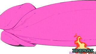 he loves masturbating in the ass with a huge pink dildo