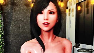Tifa's sexy body - posing and exposing