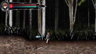 Blonde lady having sex in D eyes new hentai game video