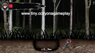 Blonde lady having sex in D eyes new hentai game video