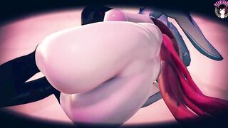 Genshin Impact - Nilou - Huge Dildo Fucked (3D HENTAI)