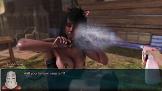 CatGirl Licks Elf until she drips Pussy Juice - Goblin Layer