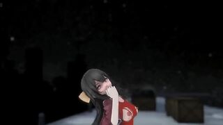 Kamikaze Hentai Dance Kantai Collection Torn Clothes 3D - Black Hair Color Edit Smixix