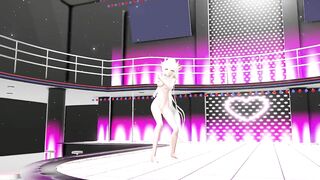 Kiyohime Hentai Dance Fate Grand Order MMD 3D - White Hair Color Edit Smixix