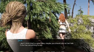 Lancaster boarding house: his girlfriend is jerking his cock in public, they got caught! - ep. 12