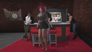 Pantyhose Porn Star Fucks 3 Guys