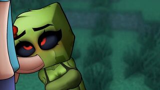 Minecraft Hentai Horny Craft - Part 8 - Creeper Blowjob By LoveSkySan69