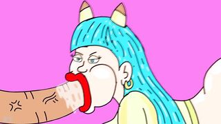 Big Ass with Pikachu Cosplay is fucked by Big Cock - Cartoon