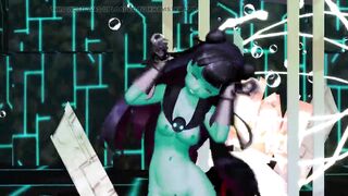 MONSTER -Light Cruiser Devil- Liquid Master - Dark Green Body Color Edit Smixix