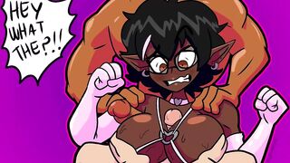 I grew tits and my friends played with them! ???????? (@berryguild @thunderwitch18 @dickmagusvo)