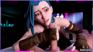 Jinx horny Deepthroat Good Cumshot 4k 60fps