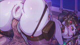 Black Lily Widowmaker Creampie (Animation With Sound)