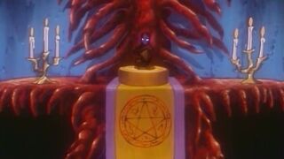 Hentai cult mistress turns guy into monster