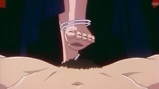 Hentai cult mistress turns guy into monster